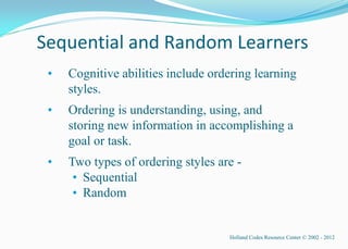 Learning styles - Keys to Learning | PDF