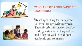 Comprehensive Guide to Learning Styles and Effective Study Techniques ...