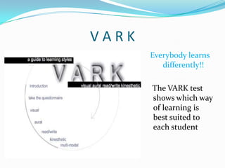 Learning styles and methodologies | PPTX