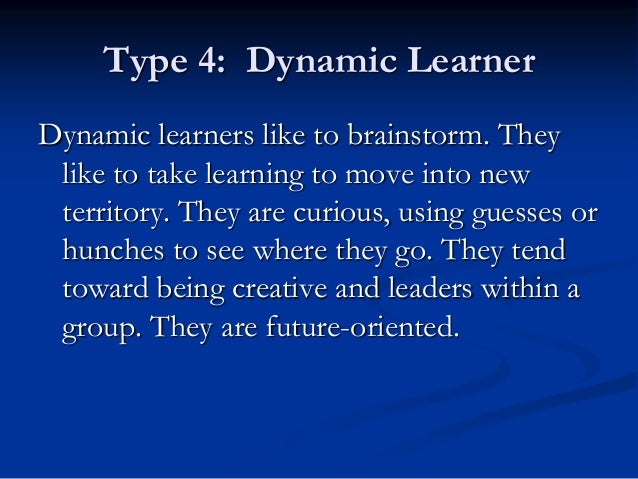 What Is A Dynamic Learner? _ The Dynamic Teaching Model – GOVREZ