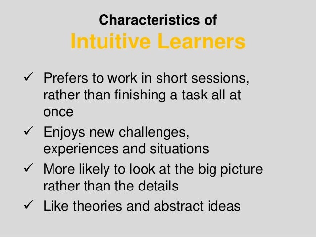 learning styles based on jung s theory of personality