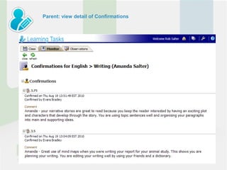 Parent: view detail of Confirmations
 