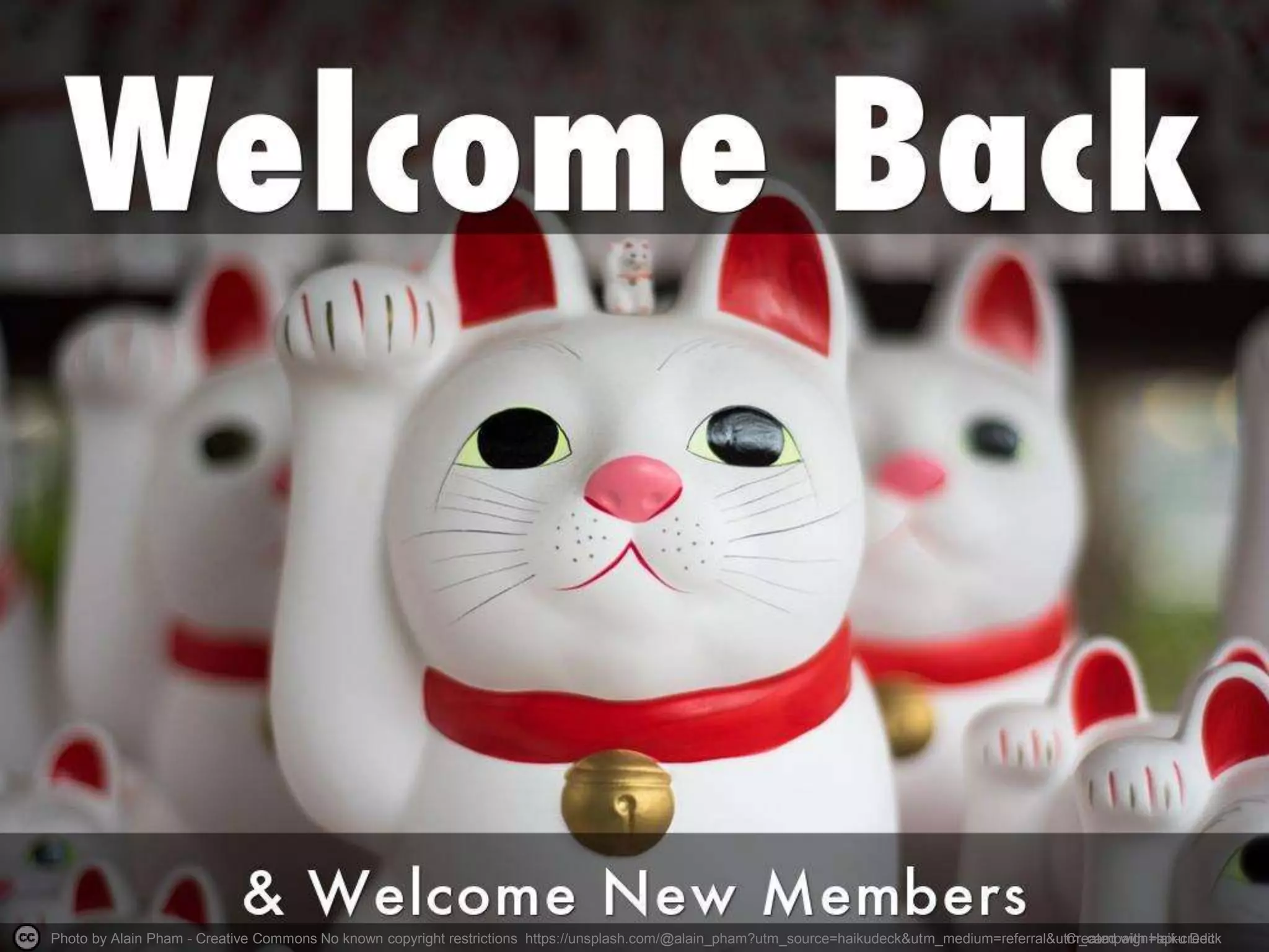 Photo by Alain Pham - Creative Commons No known copyright restrictions https://unsplash.com/@alain_pham?utm_source=haikudeck&utm_medium=referral&utm_campaign=api-credit
Created with Haiku Deck
 