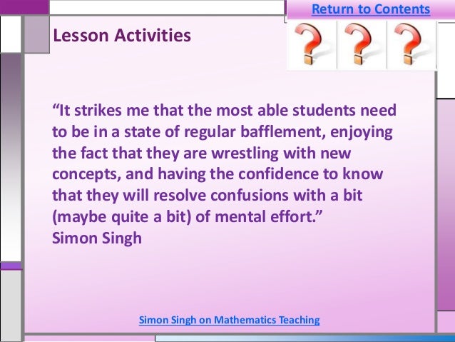 Learning Amp Teaching Gcse Mathematics