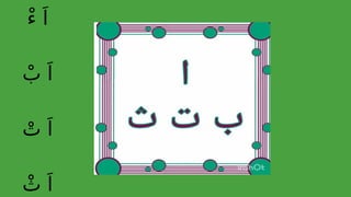 Learning The Correct Pronuncuation of Arabic Letters.pptx