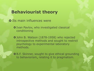 Learning theories | PPT