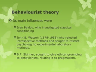 Learning theories | PPT