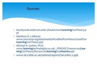 Learning Theories.ppt