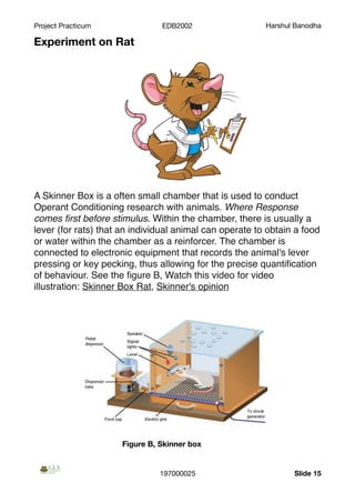 Learning theories- Behaviourism | PDF