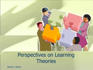 Michelle A McKoy
Perspectives on Learning
Theories
 