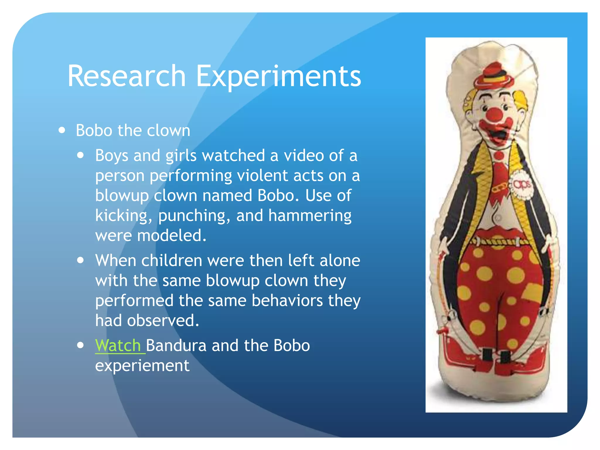 Bandura and Social Learning Theories | PPTX