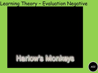 Learning Theory – Evaluation Negative




                                        A02
 