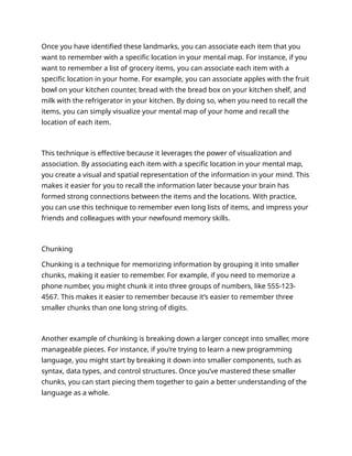 Mastering the Science of Learning: Techniques for Effective Memory and ...
