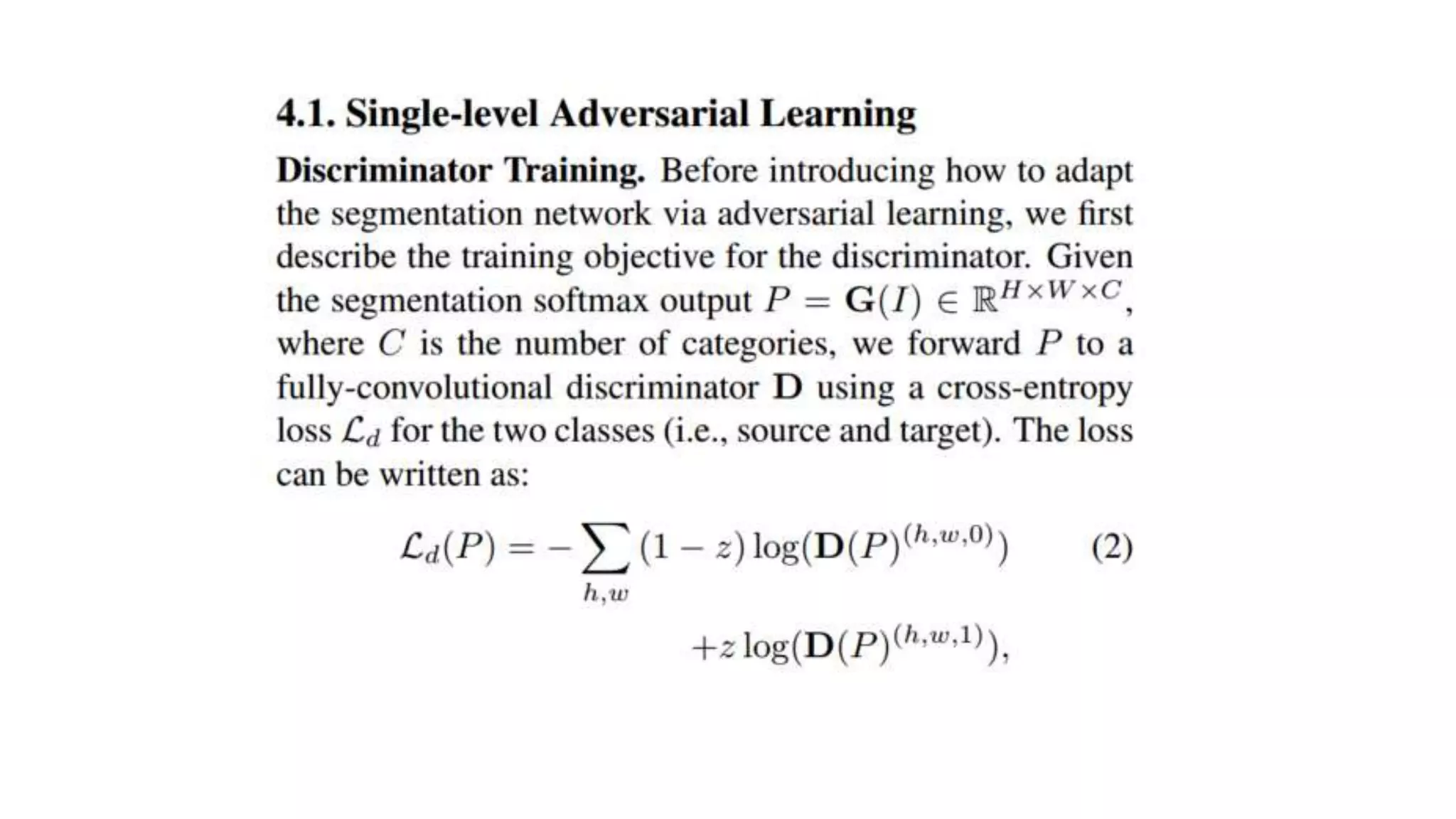 Learning to adapt structured output space for semantic | PPT
