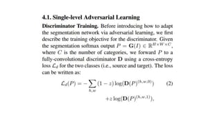 Learning to adapt structured output space for semantic | PPTX ...