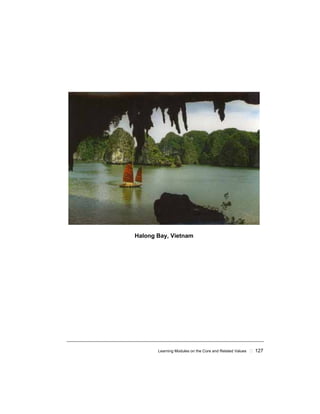 Learning Modules on the Core and Related Values ! 127
Halong Bay, Vietnam
 