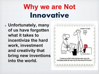 LEARNING TO BE INNOVATIVE ? | PPTX
