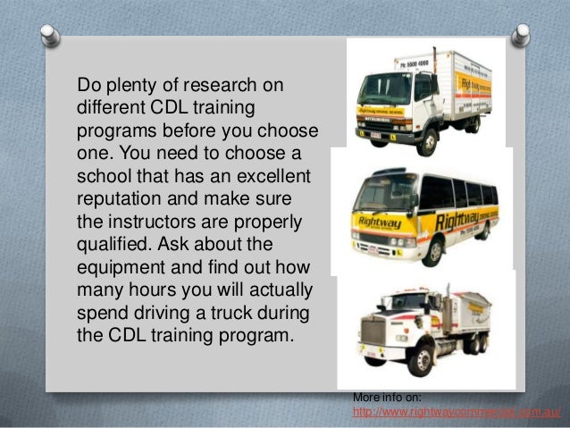 Learning to drive a truck is not as
