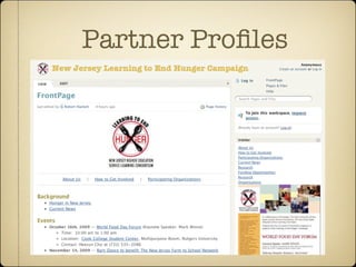 Partner Proﬁles
 