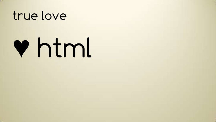 learning to love html and css