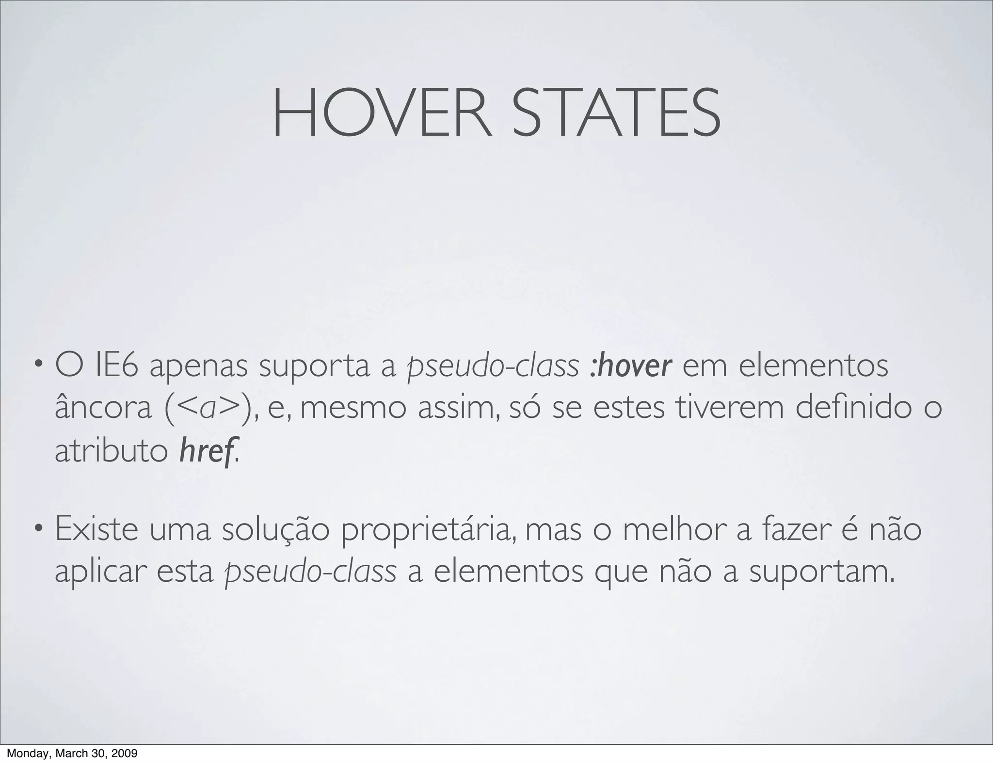 Learning To Love IE6