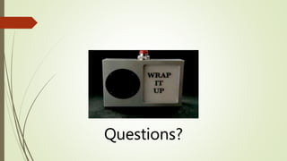 Questions?
 