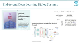 End-to-end Deep Learning Dialog Systems
 