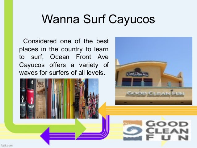 Learning To Surf In Wanna Surf Cayucos