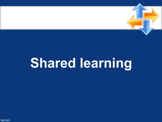 Shared learning
 