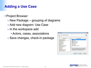Learning UML with Enterprise Architect | PPTX