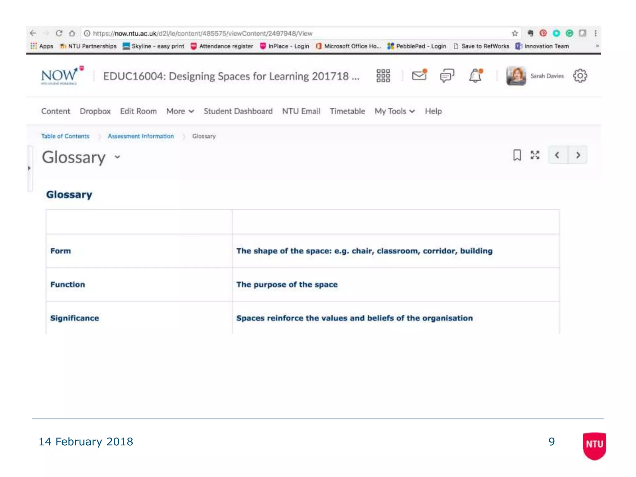 glossary
14 February 2018 9
 