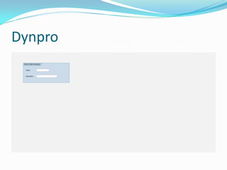 Dynpro
 