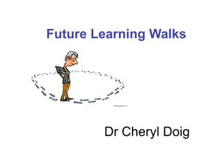 Future Learning Walks




        Dr Cheryl Doig
 