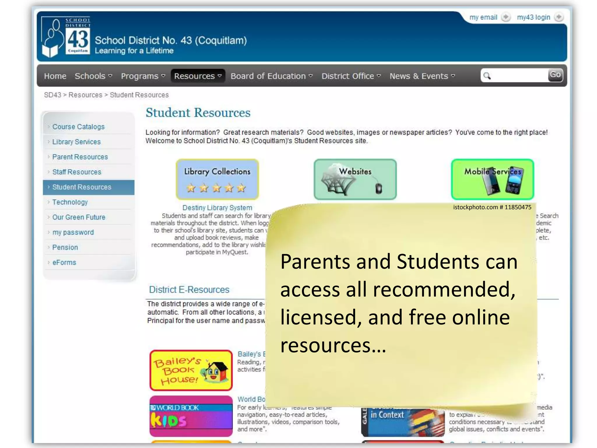 Connect open source, Web 2.0, commercial, custom – imagine…