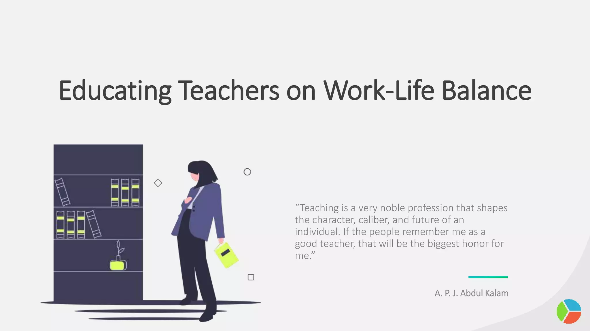 Learning Work-Life Balance: Educating Teachers | PPTX