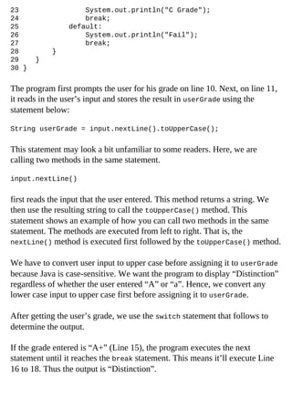 15 example of print() and println() methods in java... Learn java in one day and learn it well 2016 jamie chan | PDF