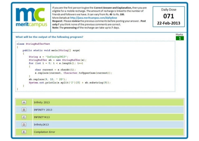 Online Java Tutorial - Java Practice Tests