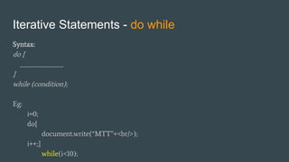 Learn JavaScript From Scratch | PPTX