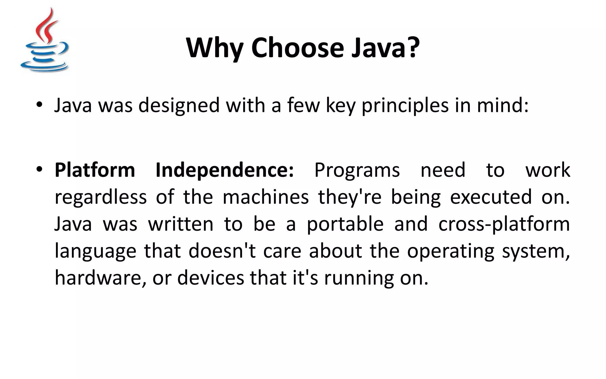 Learn java theory presentation | PPT