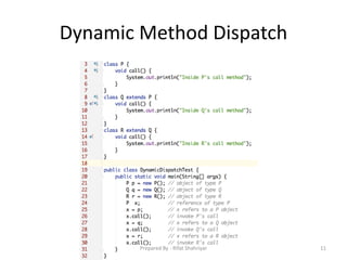 Dynamic Method Dispatch
11Prepared By - Rifat Shahriyar
 