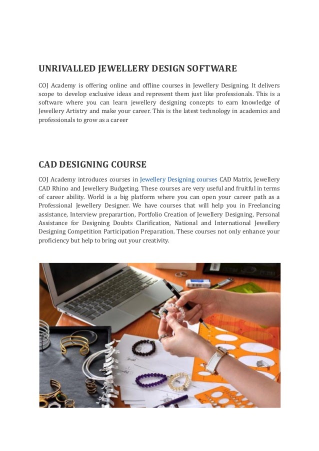 Cad Jewellery Designing Course