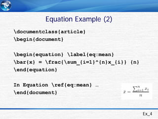 Learn Latex | PDF