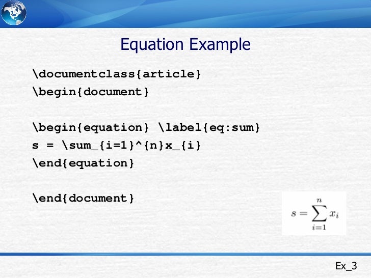 Learn Latex Learn Latex