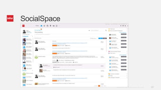 23Copyright © 2013. Infor. All Rights Reserved. www.infor.com
SocialSpace
 