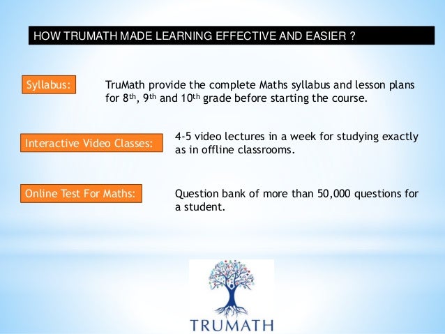 Tru Online Courses >> Learn Math In A Fun Way Through Online Courses Trumath Tru Online Courses >> Learn Math In A Fun Way Through Online Courses Trumath