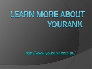 http://www.yourank.com.au/
 