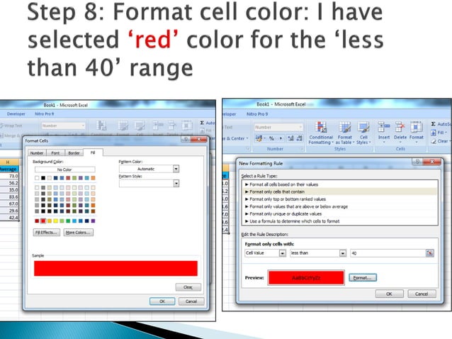 Learn MS Excel: Conditional Formatting | PPT