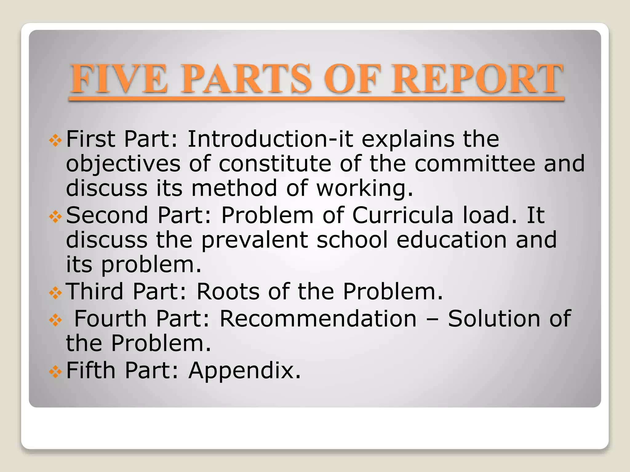 Learning without burden ppt
