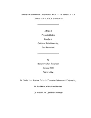 LEARN PROGRAMMING IN VIRTUAL REALITY_ A PROJECT FOR COMPUTER SCIE.pdf