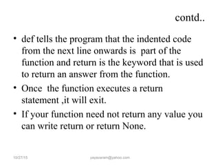 Python Programming Language | PPT